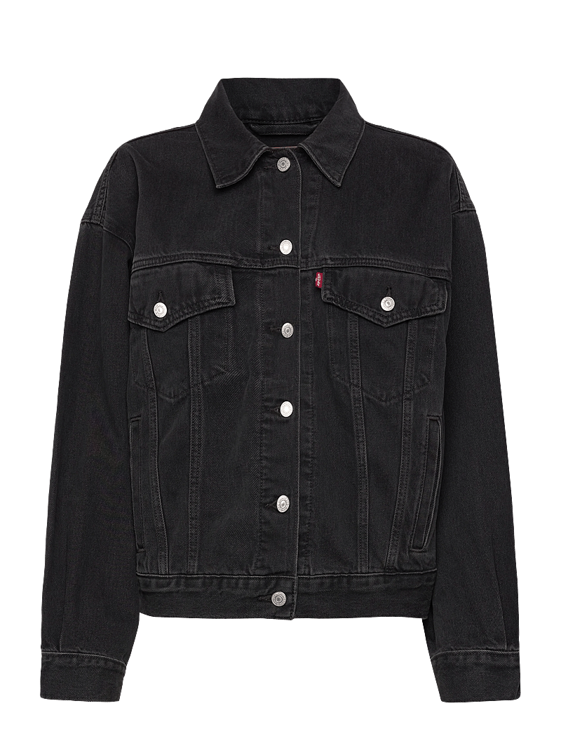 Levi's® - 90S TRUCKER ROAD LESS TRAVELED - forårsjakker - blacks - 0