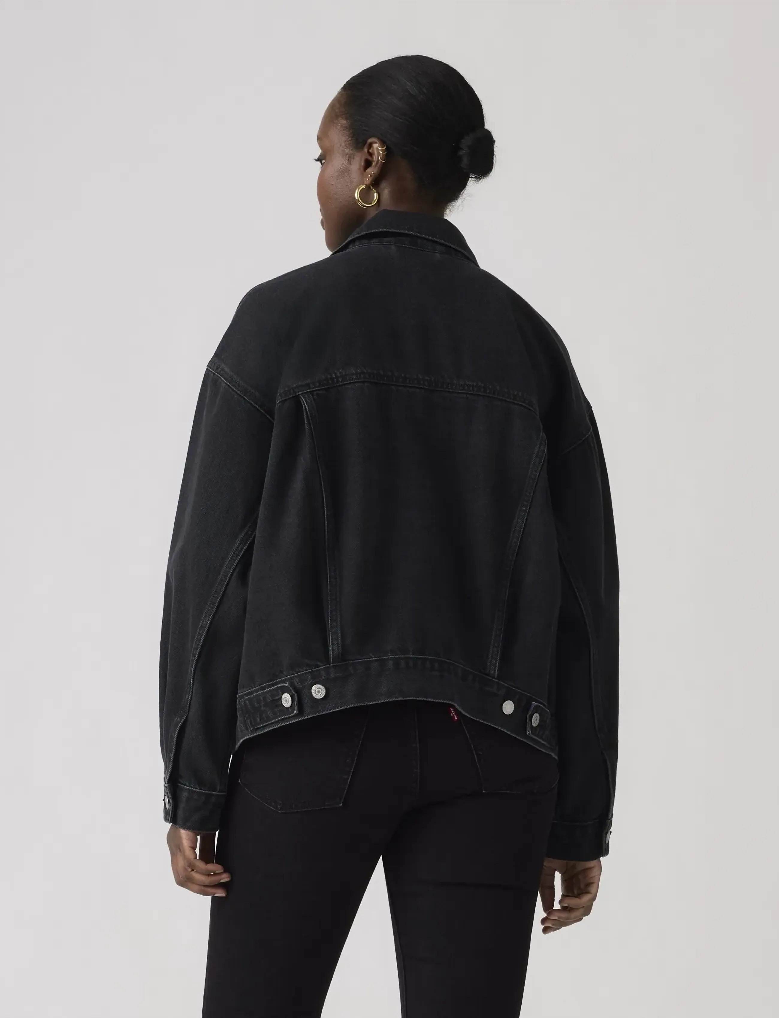 Levi's® - 90S TRUCKER ROAD LESS TRAVELED - blacks - 3