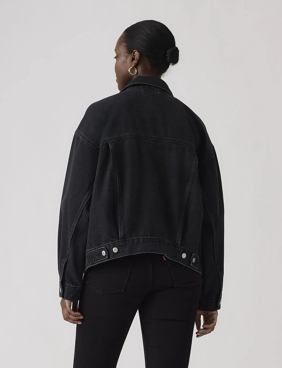 Levi's® - 90S TRUCKER ROAD LESS TRAVELED - lentejassen - blacks - 3