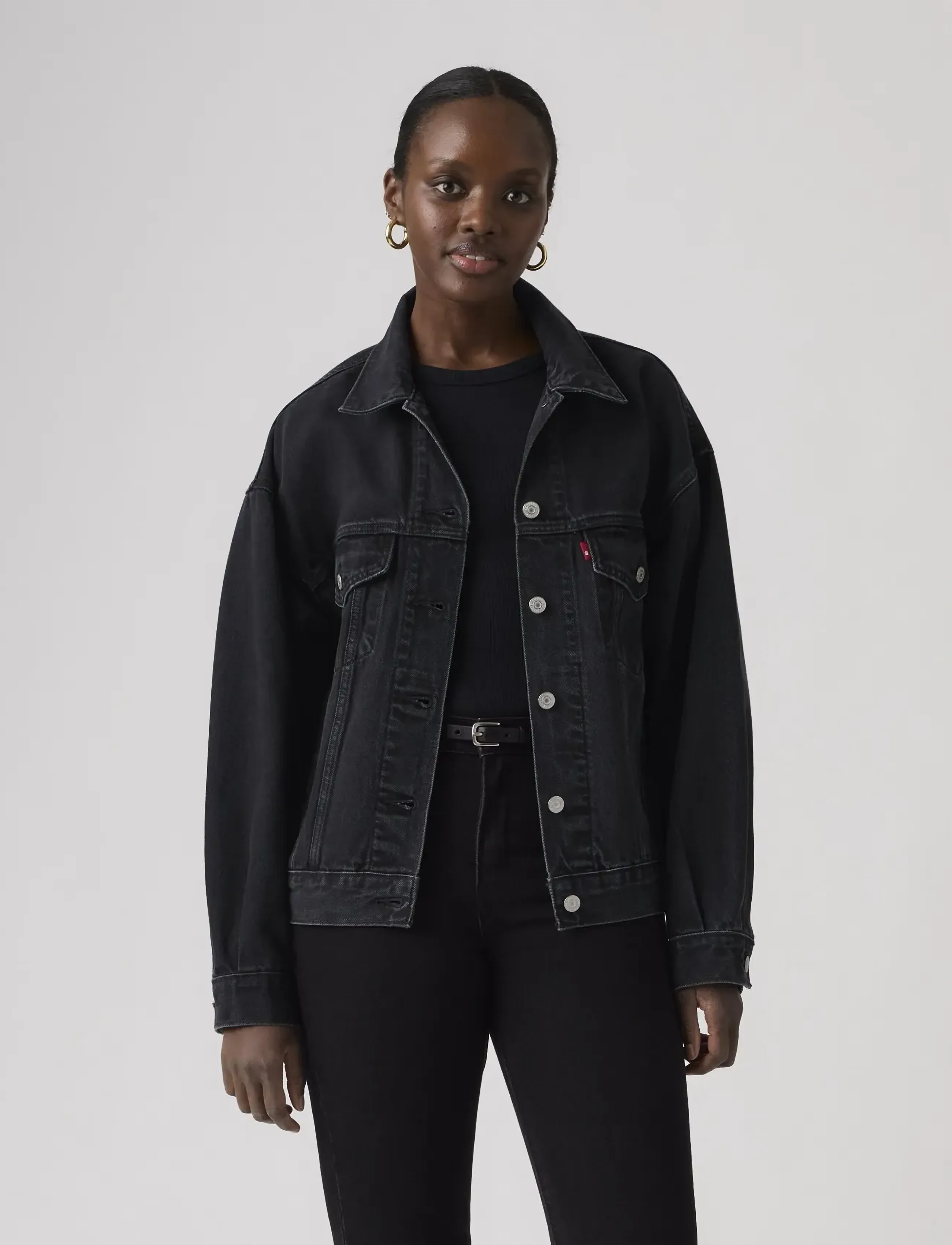 Levi's® - 90S TRUCKER ROAD LESS TRAVELED - blacks - 5