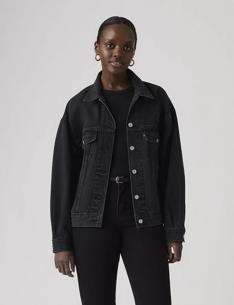 Levi's® - 90S TRUCKER ROAD LESS TRAVELED - lentejassen - blacks - 5