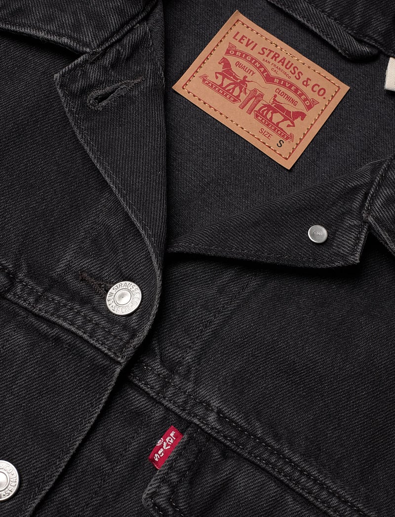 Levi's® - 90S TRUCKER ROAD LESS TRAVELED - forårsjakker - blacks - 2