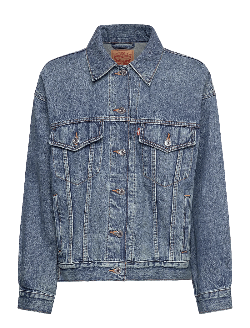 Levi's® - 90S TRUCKER TURNING HEADS - jeansjacken - light indigo - worn in - 0