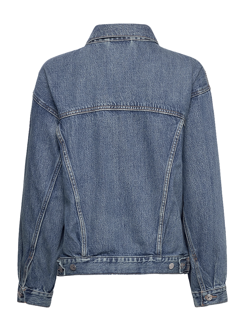 Levi's® - 90S TRUCKER TURNING HEADS - jeansjacken - light indigo - worn in - 1