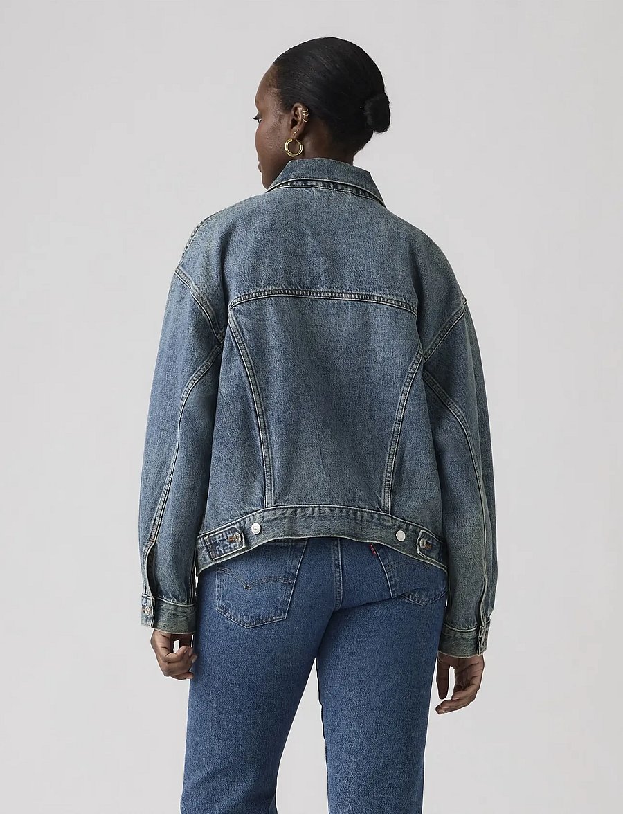 Levi's® - 90S TRUCKER TURNING HEADS - jeansjacken - light indigo - worn in - 4