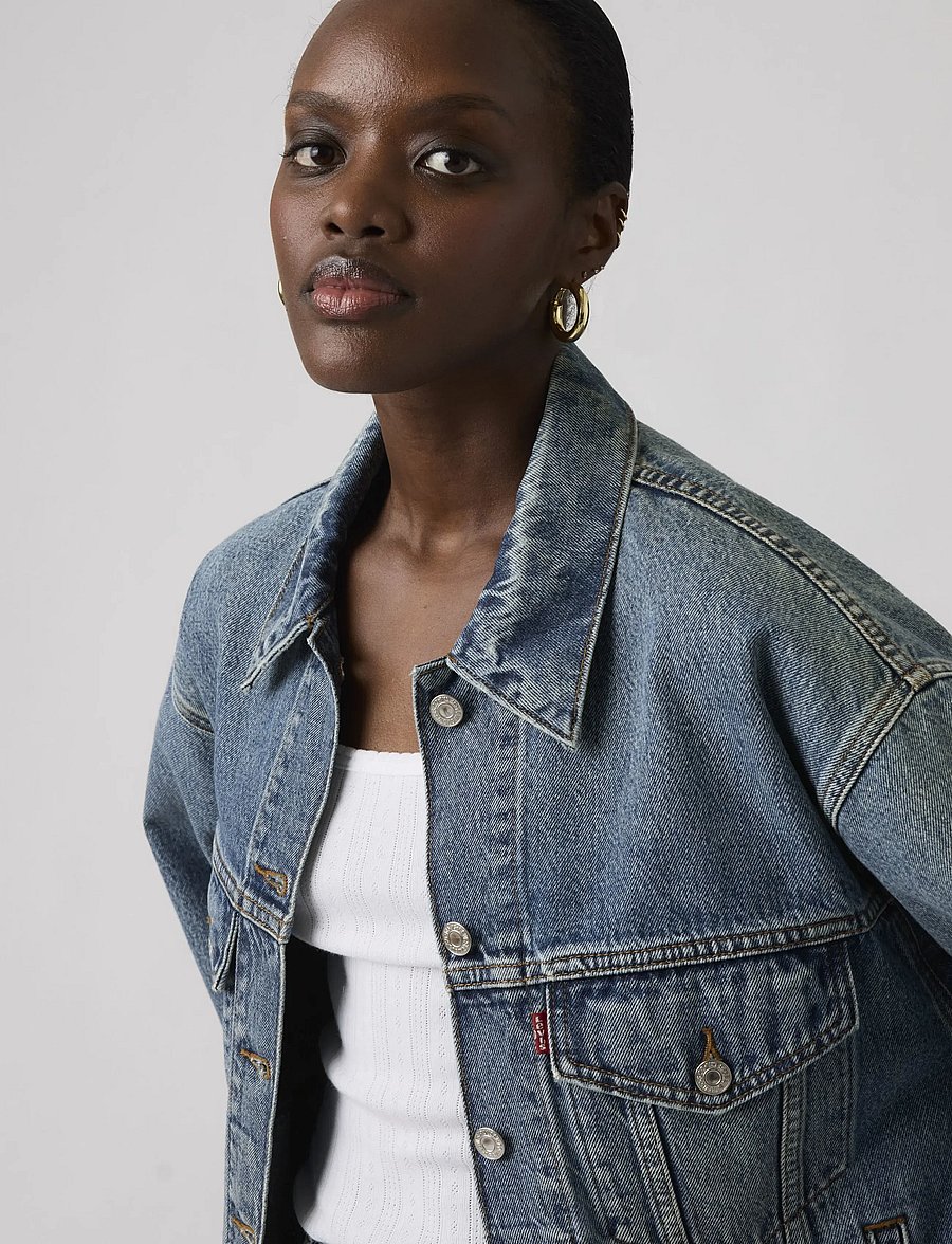 Levi's® - 90S TRUCKER TURNING HEADS - jeansjacken - light indigo - worn in - 5