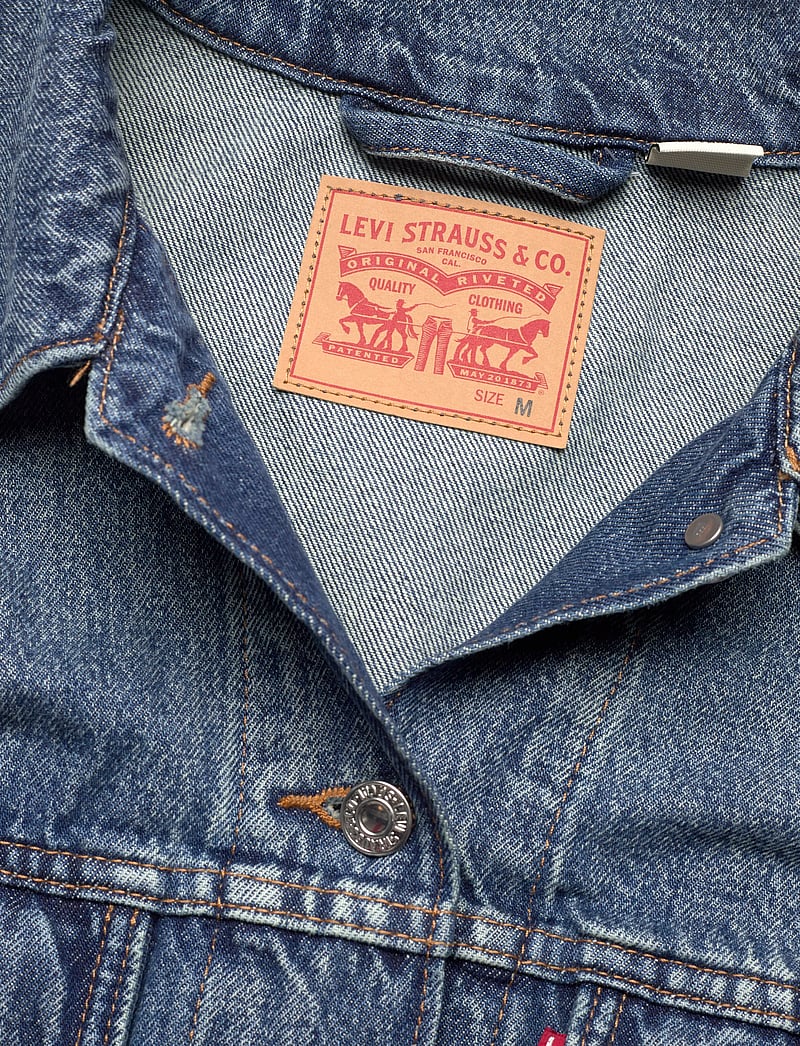 Levi's® - 90S TRUCKER TURNING HEADS - jeansjacken - light indigo - worn in - 3