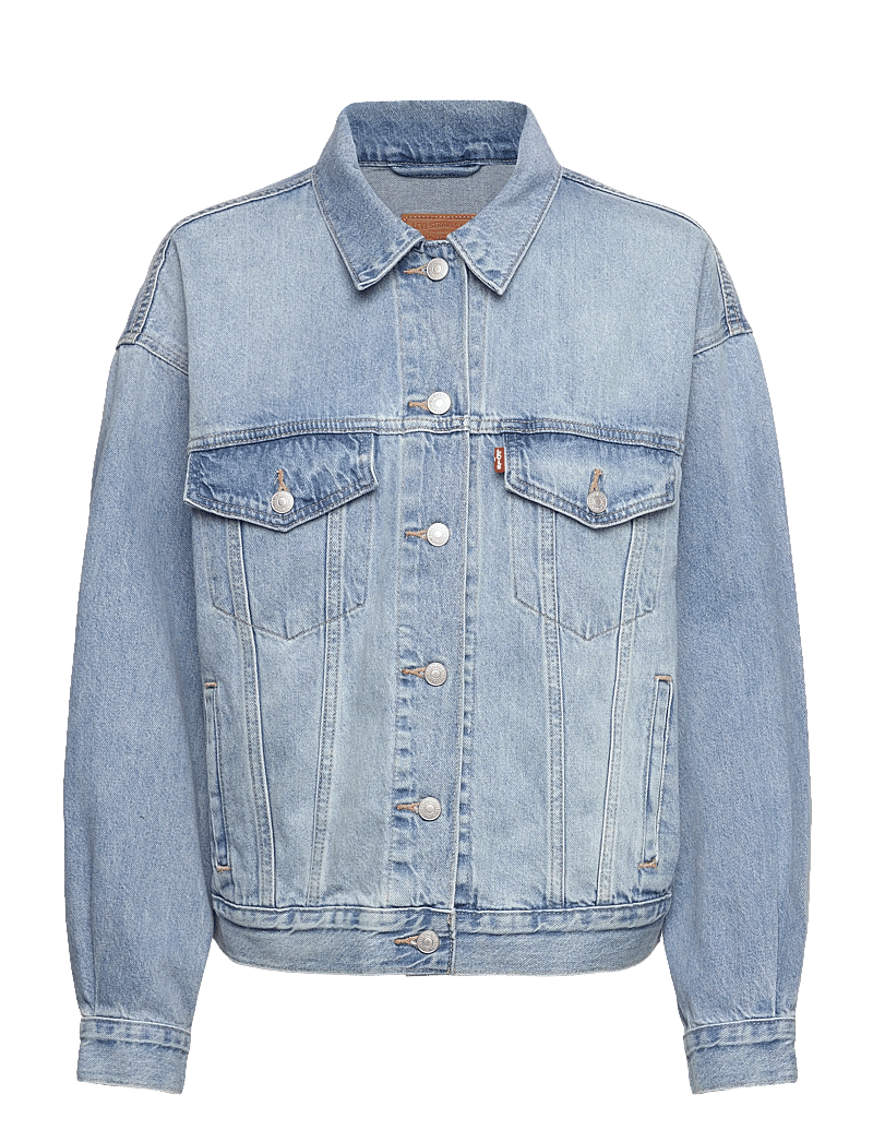 Levi's® - 90S TRUCKER SHE KNEW - jeansjackor - light indigo - worn in - 1