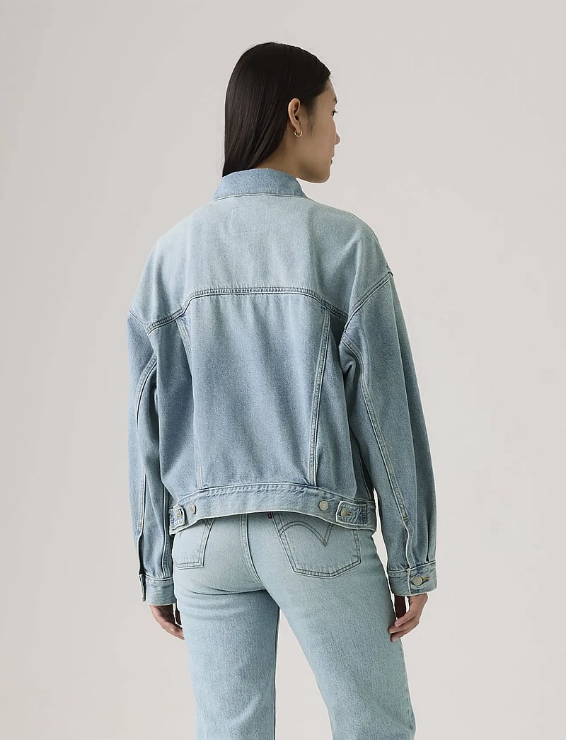 Levi's® - 90S TRUCKER SHE KNEW - jeansjackor - light indigo - worn in - 3