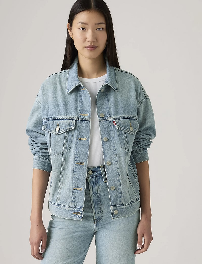 Levi's® - 90S TRUCKER SHE KNEW - jeansjackor - light indigo - worn in - 5