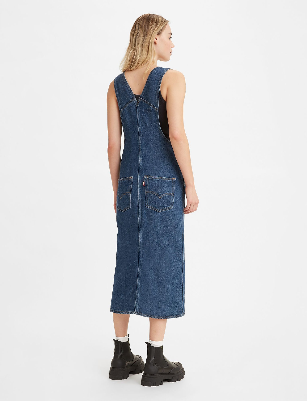 LEVI´S Women - HENDRIX DENIM JUMPER SHOW OFF - dark indigo - worn in - 3