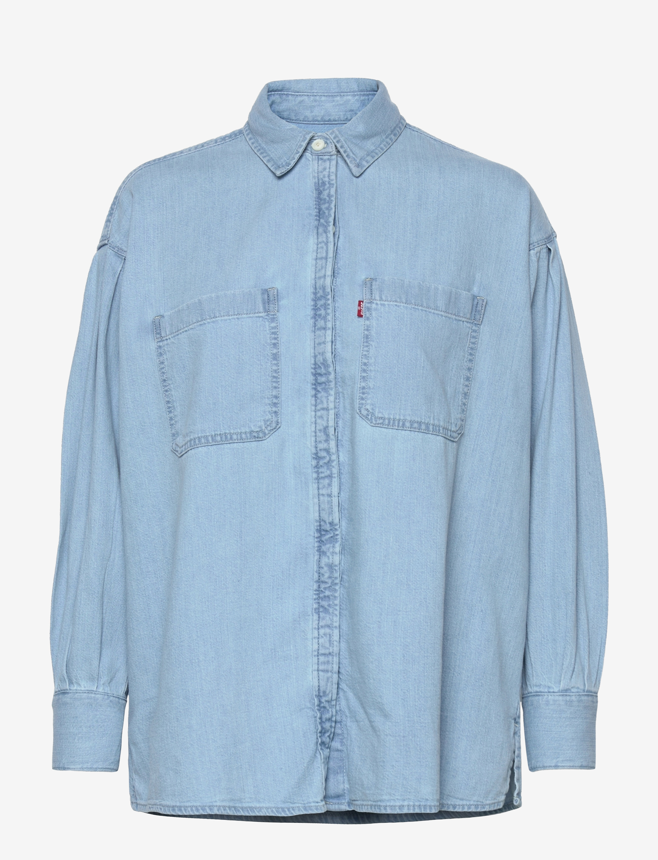 LEVI´S Women - VILLA TUNIC COLLISION COURSE 1 - light indigo - worn in - 0