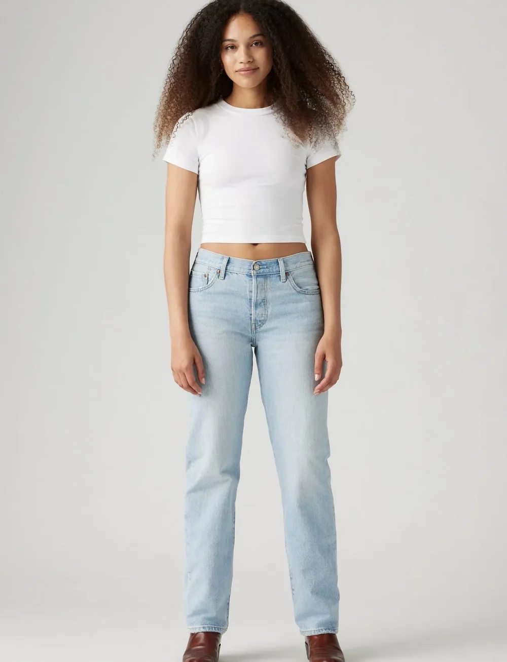 Levi's® - 501 90S EVER AFTERNOON - straight jeans - light indigo - worn in - 4