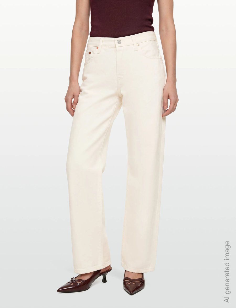 Levi's® - 501 90S ECRU BOOPER NO DAMAGE - igapäevane stiil - whites - 3