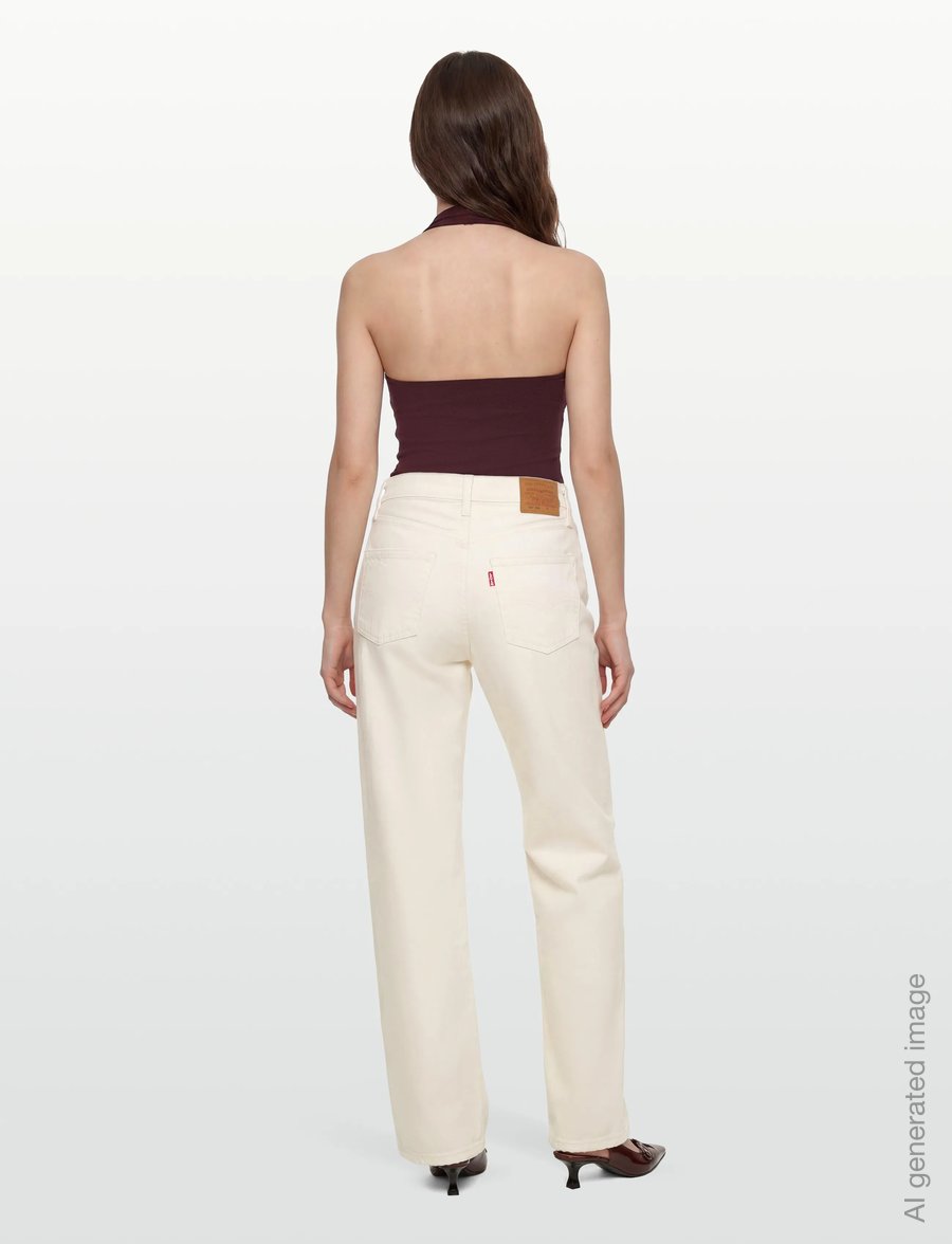 Levi's® - 501 90S ECRU BOOPER NO DAMAGE - igapäevane stiil - whites - 4