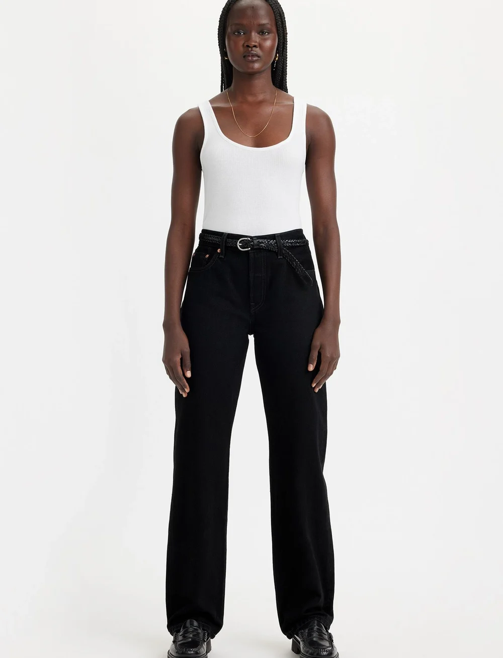 Levi's® - 501 90S RINSED BLACKTOP - straight jeans - blacks - 3