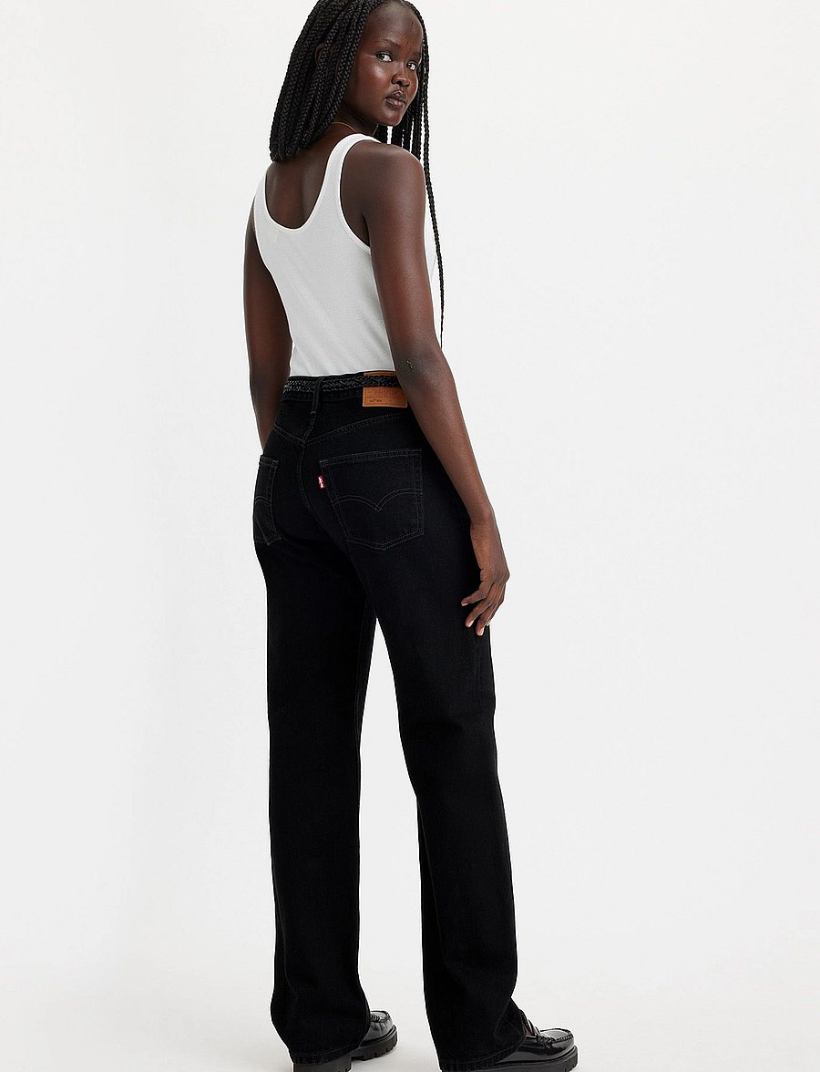 Levi's® - 501 90S RINSED BLACKTOP - straight jeans - blacks - 4