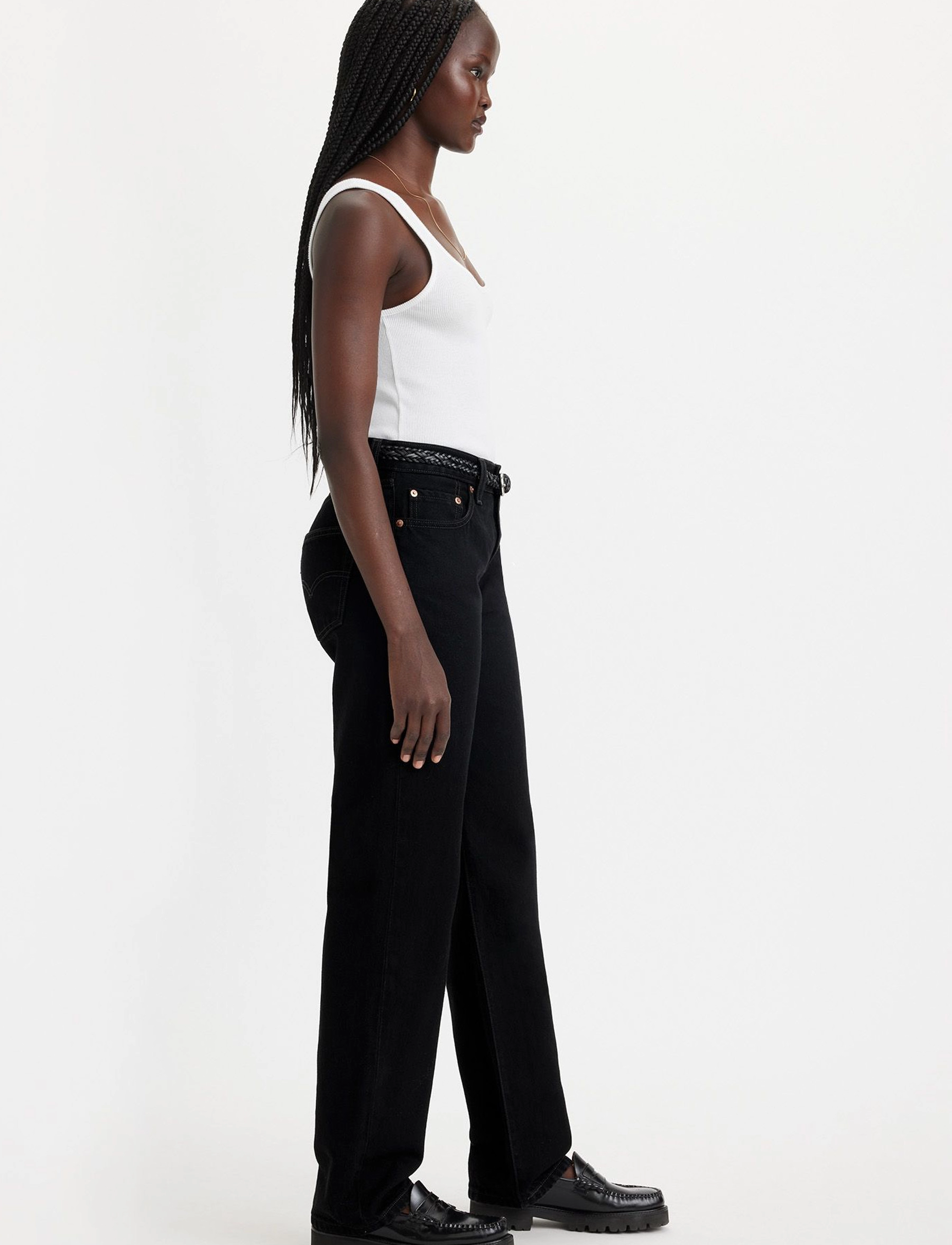 Levi's® - 501 90S RINSED BLACKTOP - gerade jeans - blacks - 5
