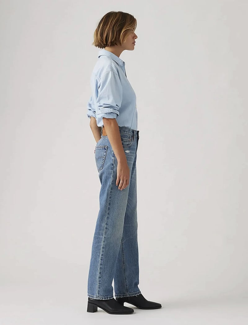 Levi's® - 501 90S VERIFIED VINTAGE - mom-jeans - med indigo - worn in - 3