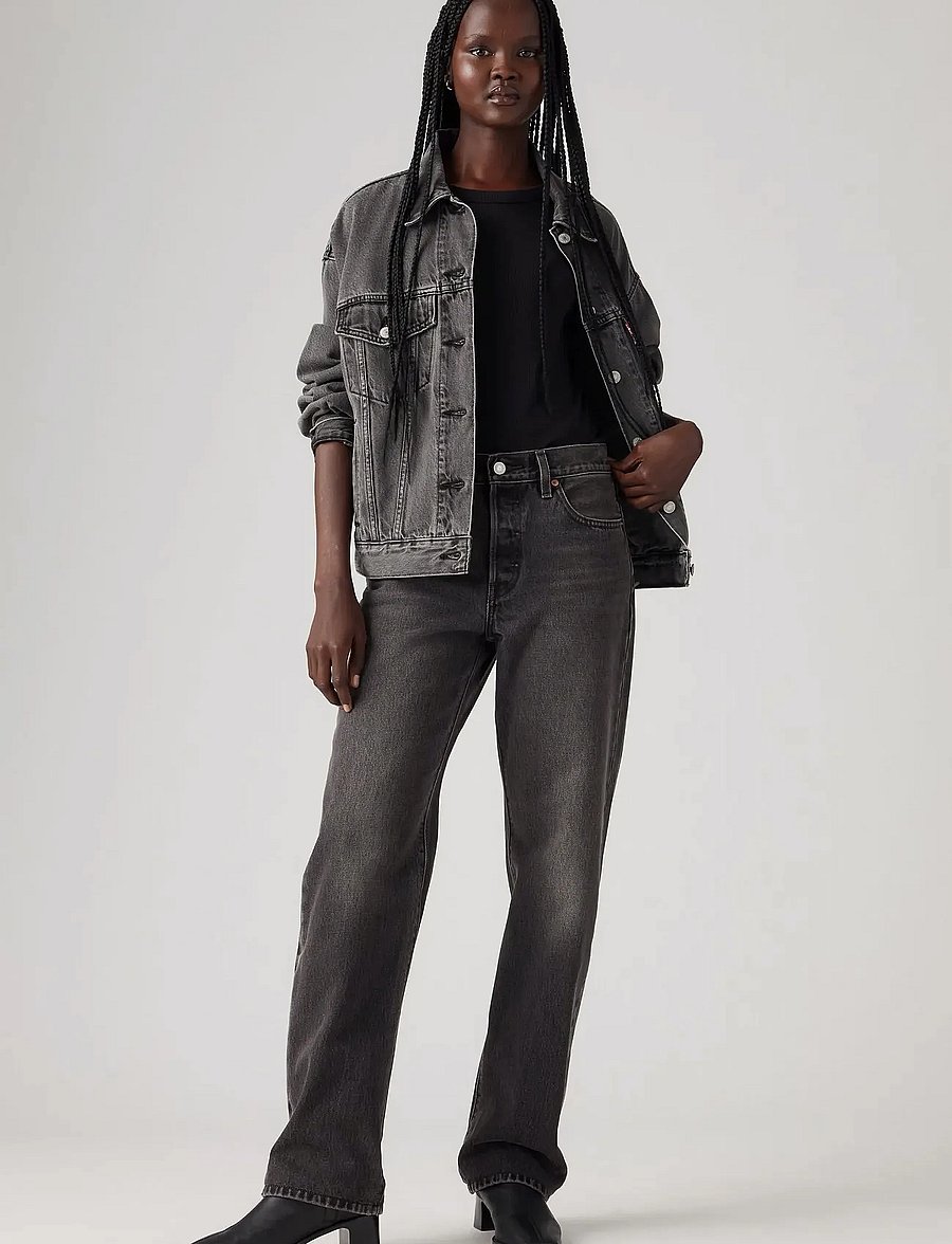 Levi's® - 501 90S TAKE A HINT - gerade jeans - blacks - 1