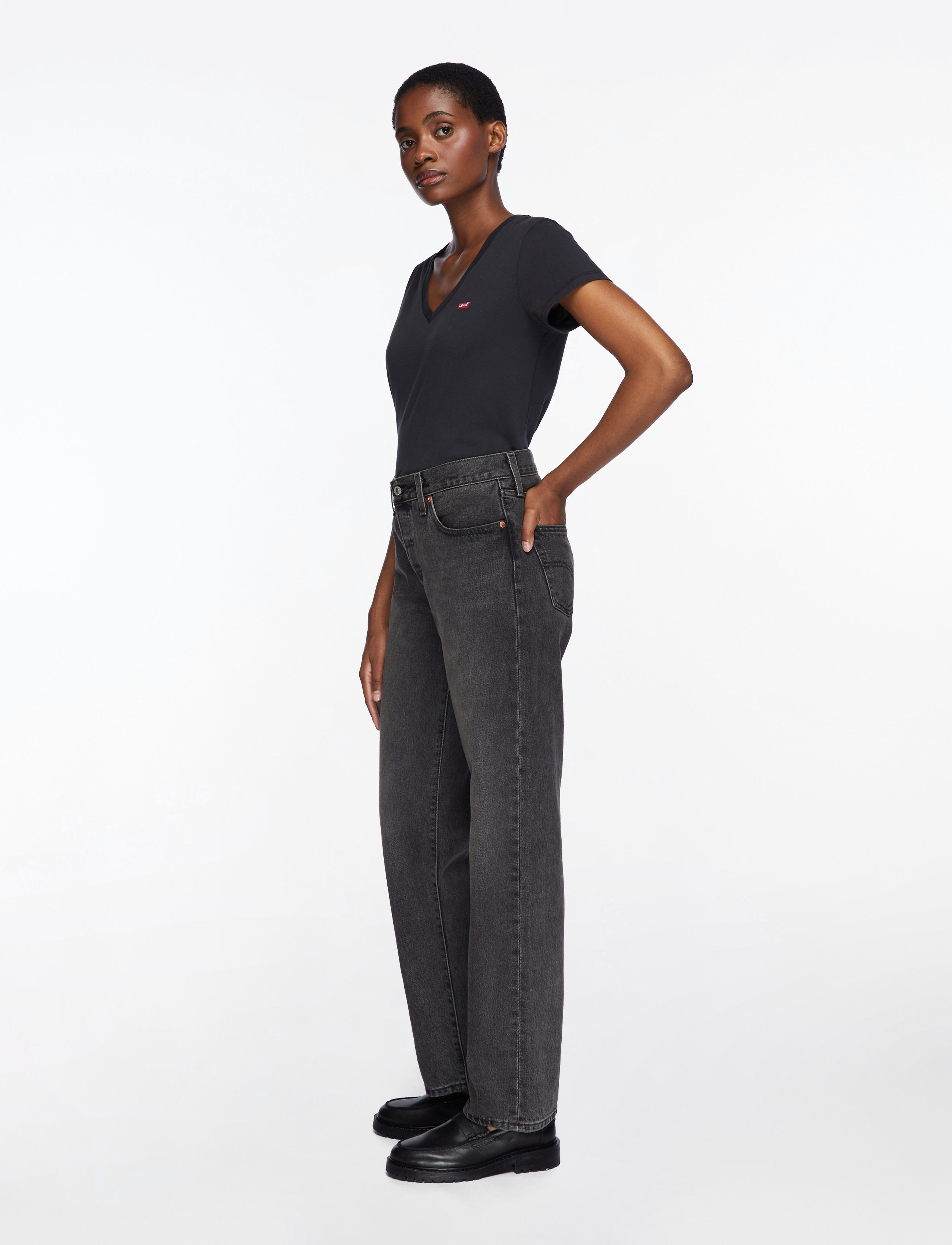 Levi's® - 501 90S TAKE A HINT - straight jeans - blacks - 4
