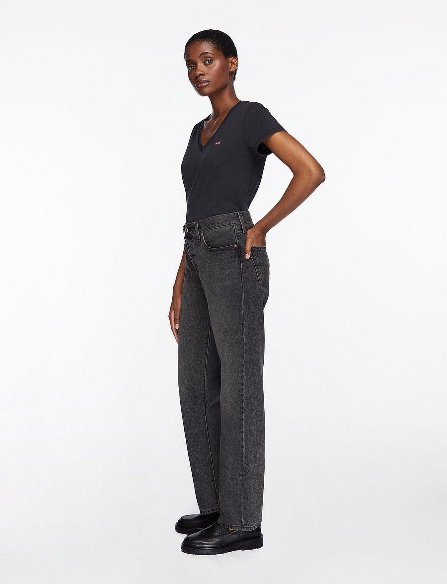 Levi's® - 501 90S TAKE A HINT - gerade jeans - blacks - 4