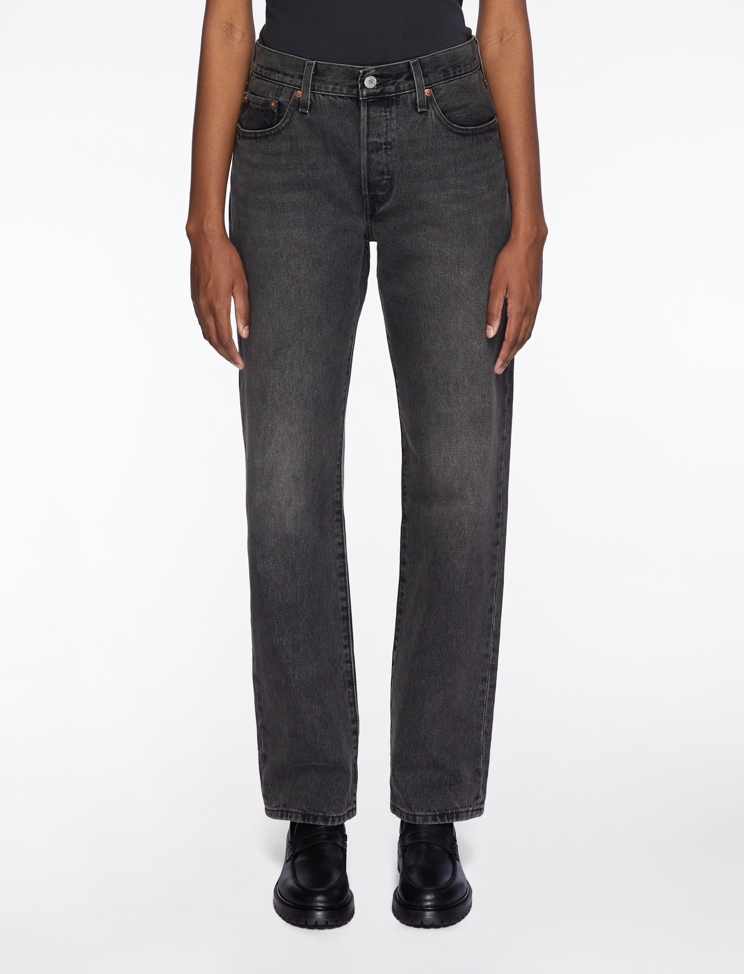 Levi's® 501 90S TAKE A HINT - Kleidung - BLACKS / grey