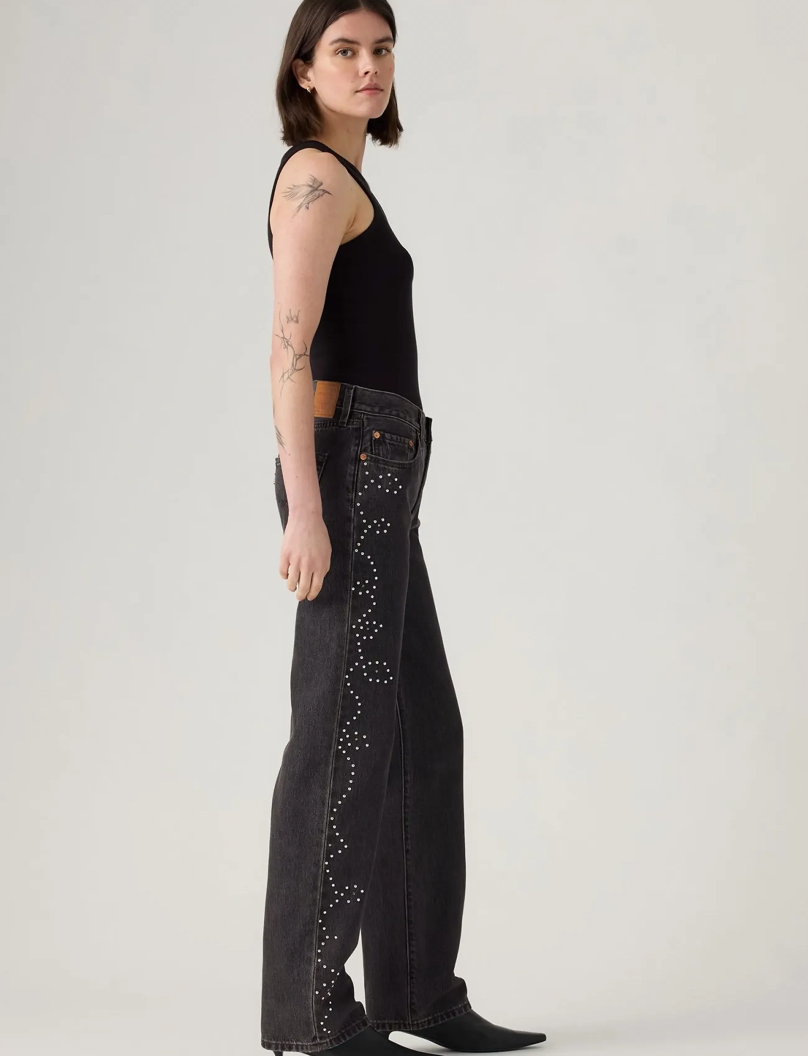 Levi's® - 501 90S BEJEWELED - straight jeans - blacks - 3