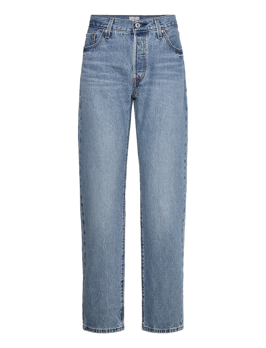 Levi's® - 501 90S IN LOVE WITH YOU - raka jeans - med indigo - worn in - 1