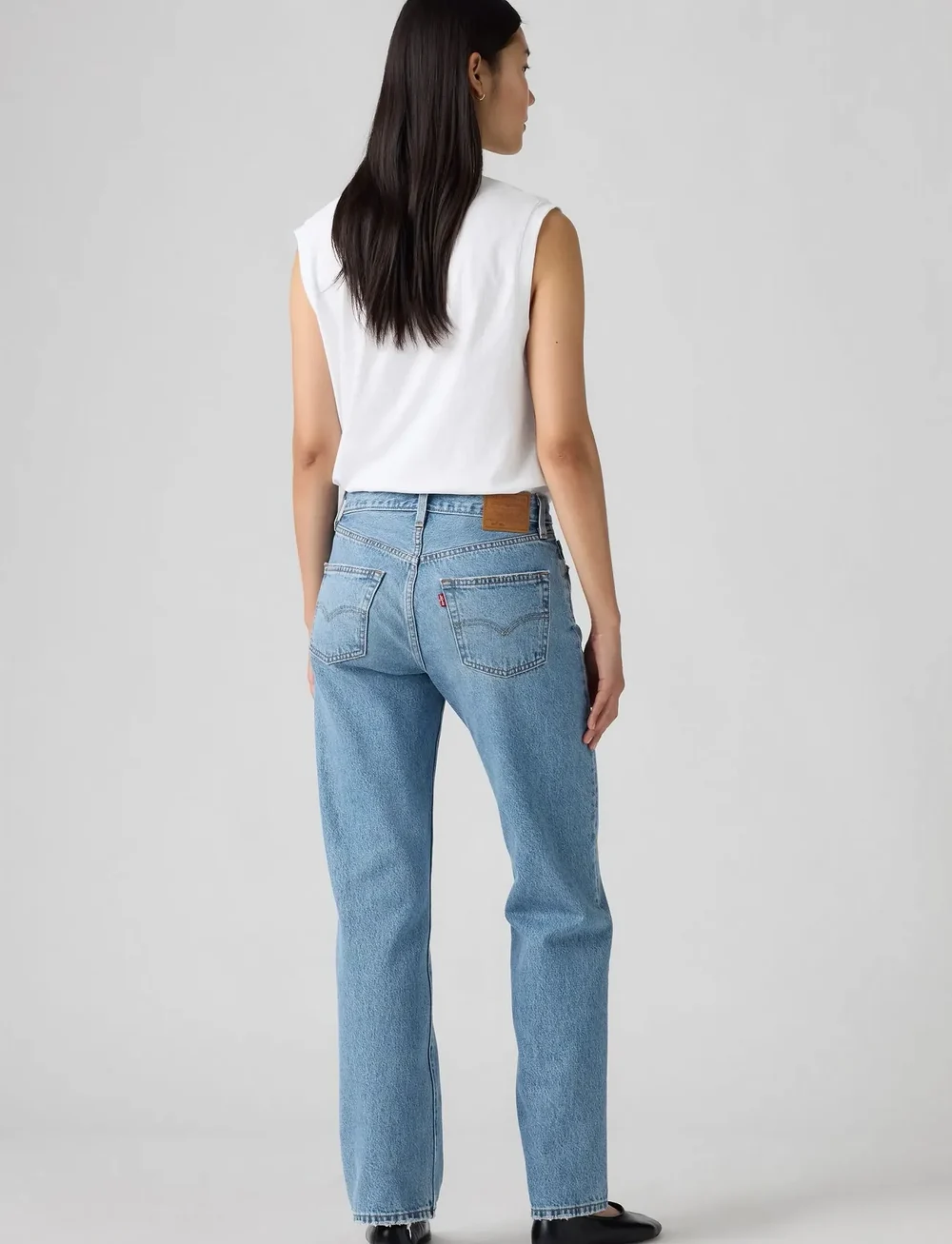 Levi's® - 501 90S IN LOVE WITH YOU - straight jeans - med indigo - worn in - 4