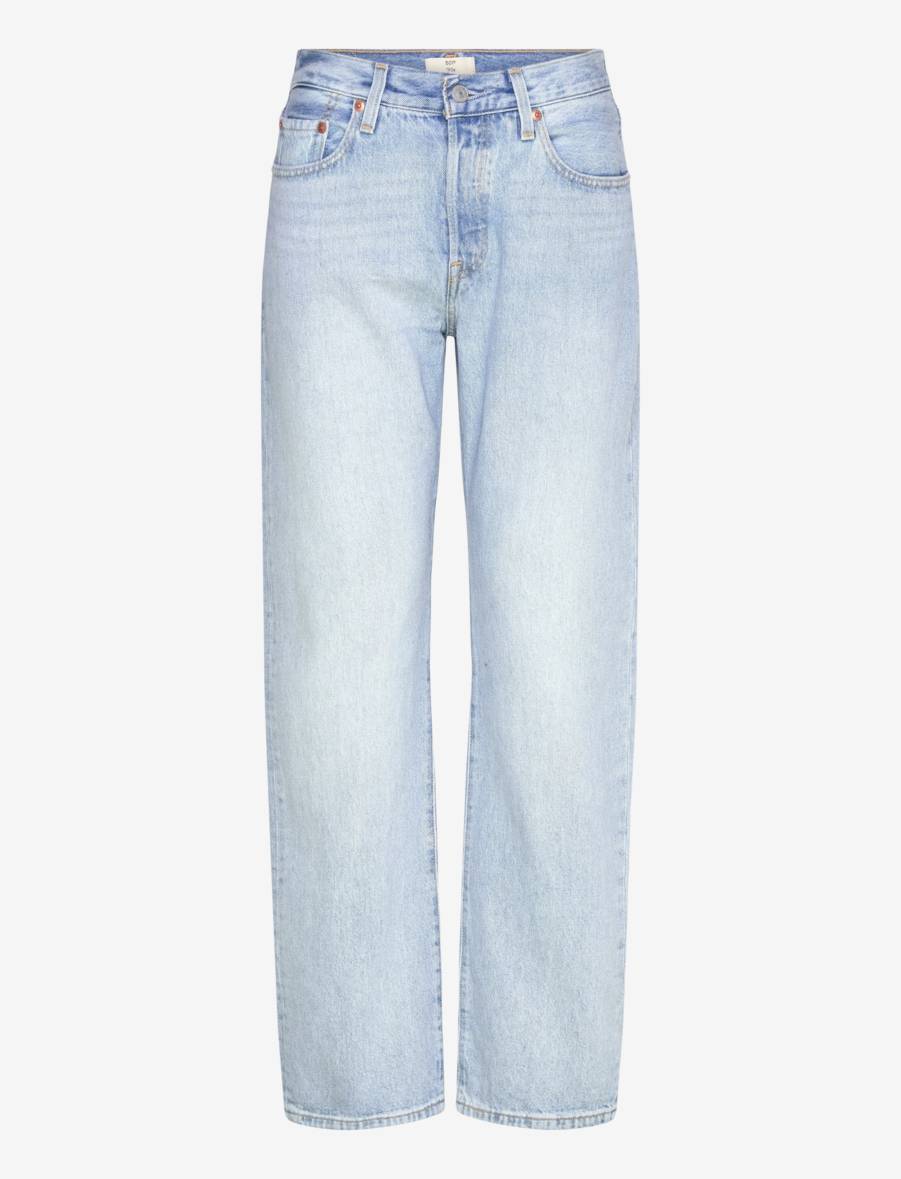 Levi's® - 501 90S OFFICE REFRESH - mom jeans - light indigo - worn in - 1