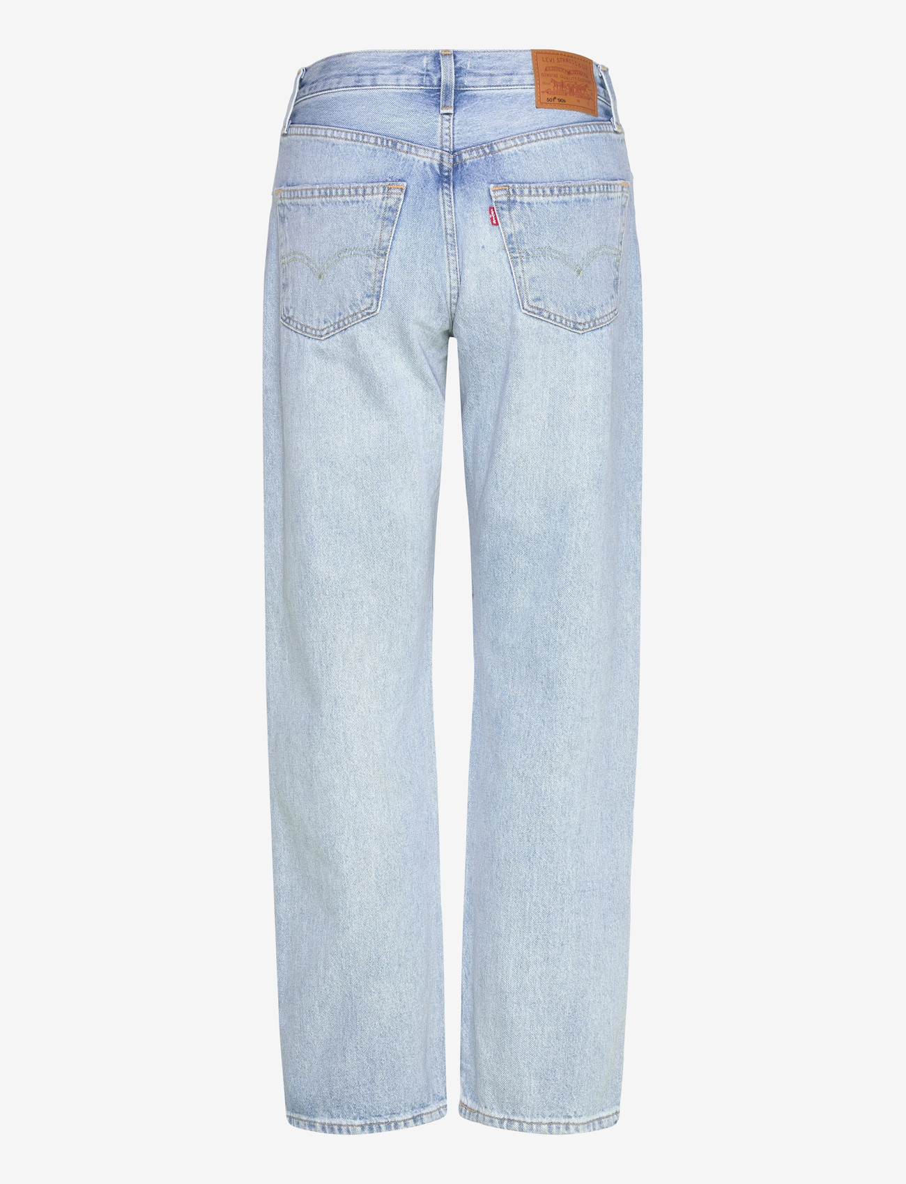 Levi's® - 501 90S OFFICE REFRESH - mom jeans - light indigo - worn in - 2