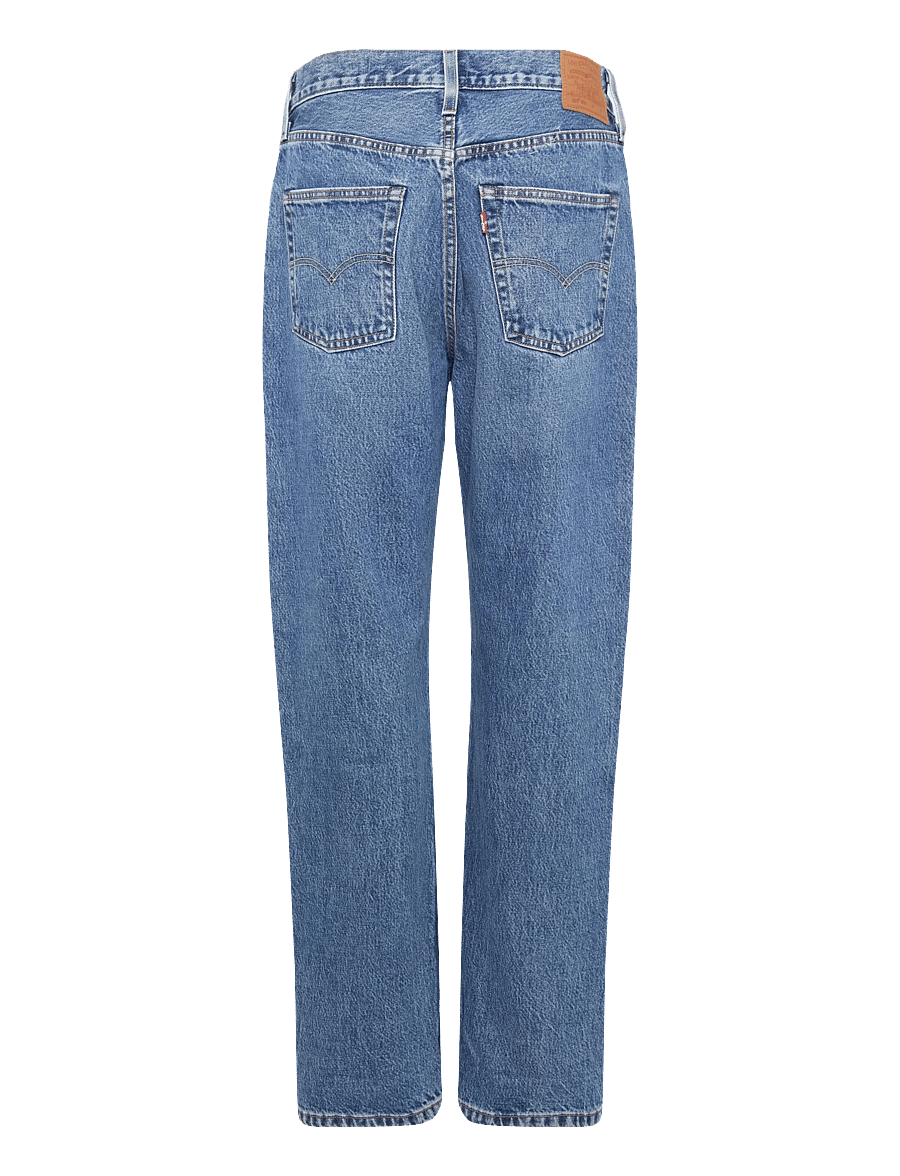 Levi's® - 501 90S WORK YOURSELF SELVEDGE - mom-jeans - med indigo - worn in - 1