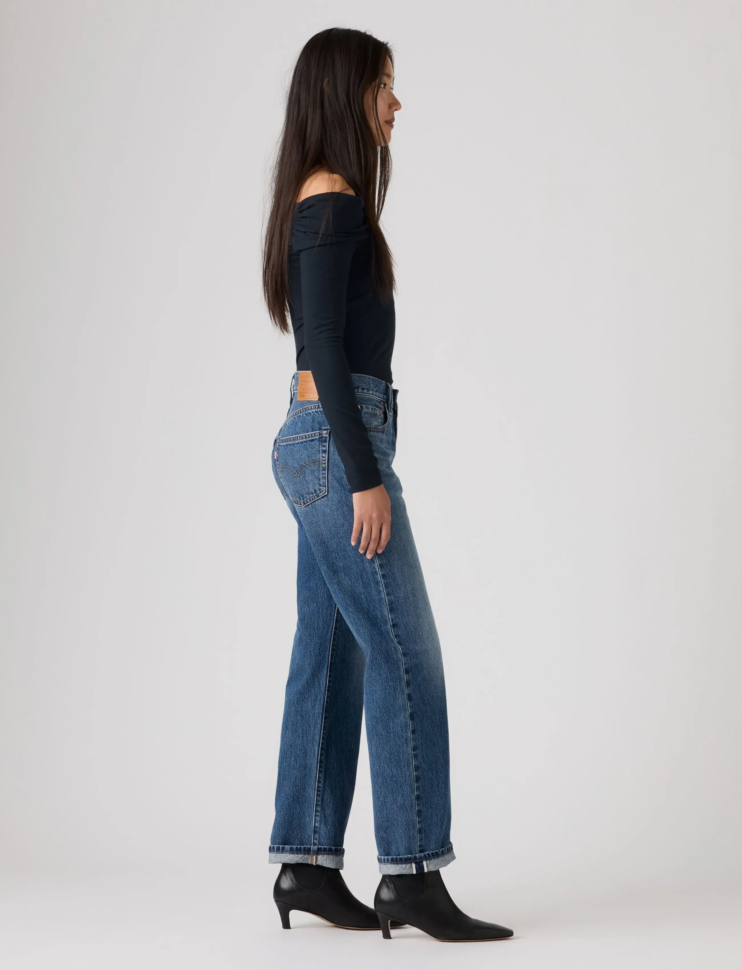LEVIS ® 501 90S Work Yourself Selvedge jeans dam – bild 6