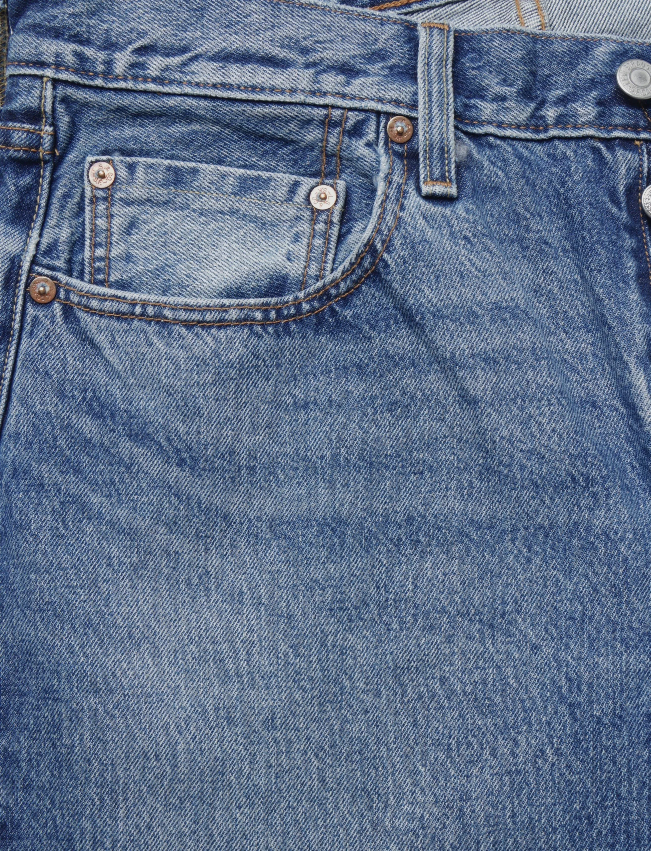 Levi's® - 501 90S WORK YOURSELF SELVEDGE - mom-jeans - med indigo - worn in - 2