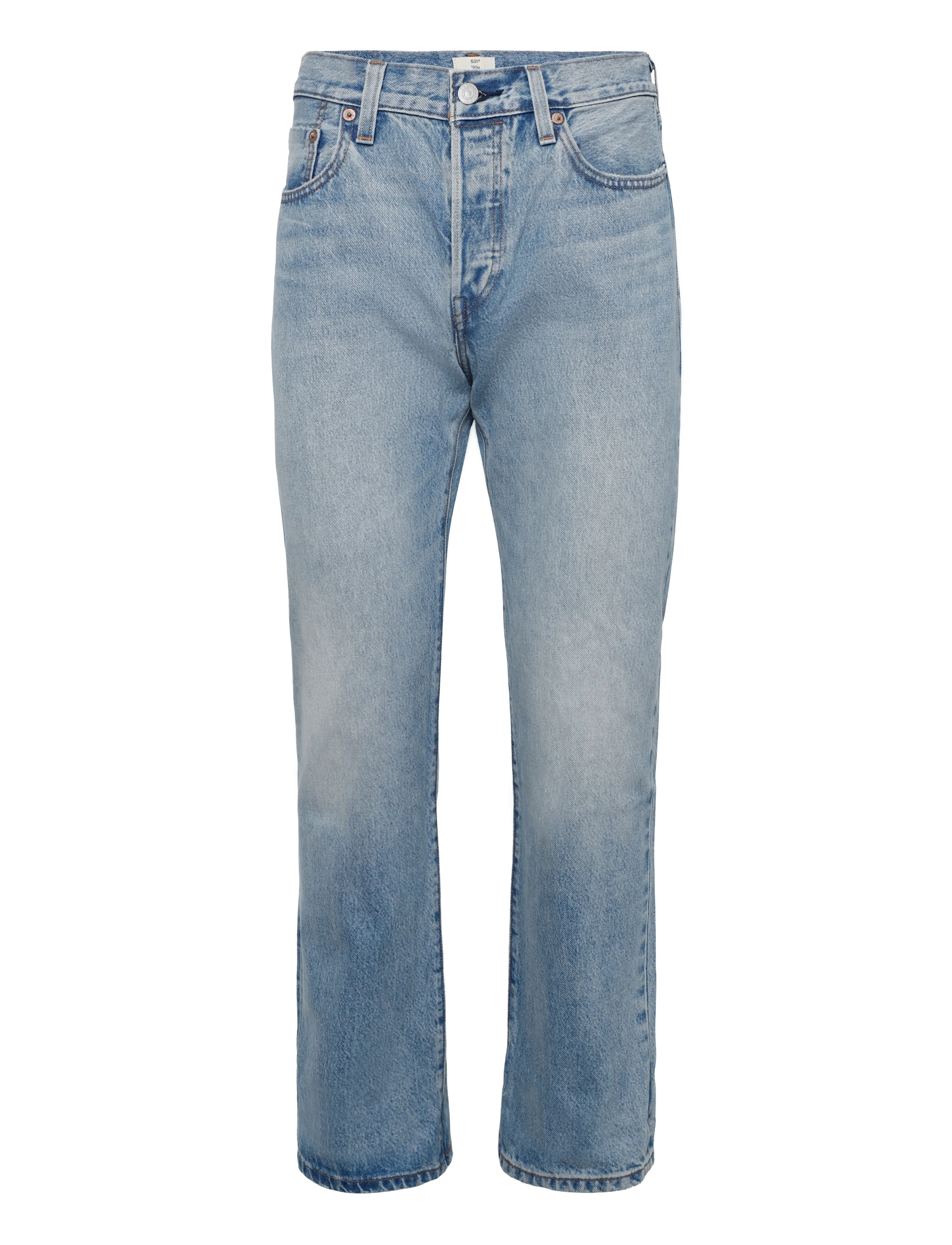 Levi's® - 501 90S HALLOWED HOUR SELVEDGE - gerade jeans - med indigo - worn in - 1