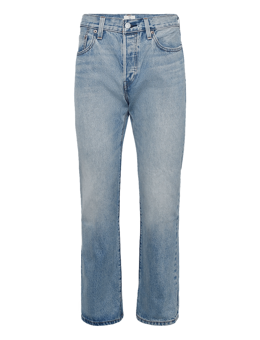 Levi's® - 501 90S HALLOWED HOUR SELVEDGE - gerade jeans - med indigo - worn in - 1