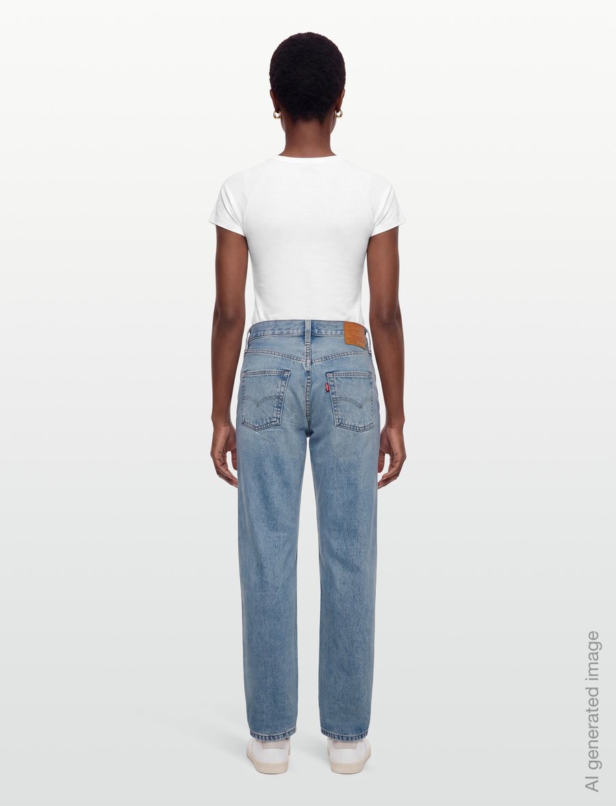 Levi's® - 501 90S HALLOWED HOUR SELVEDGE - gerade jeans - med indigo - worn in - 4