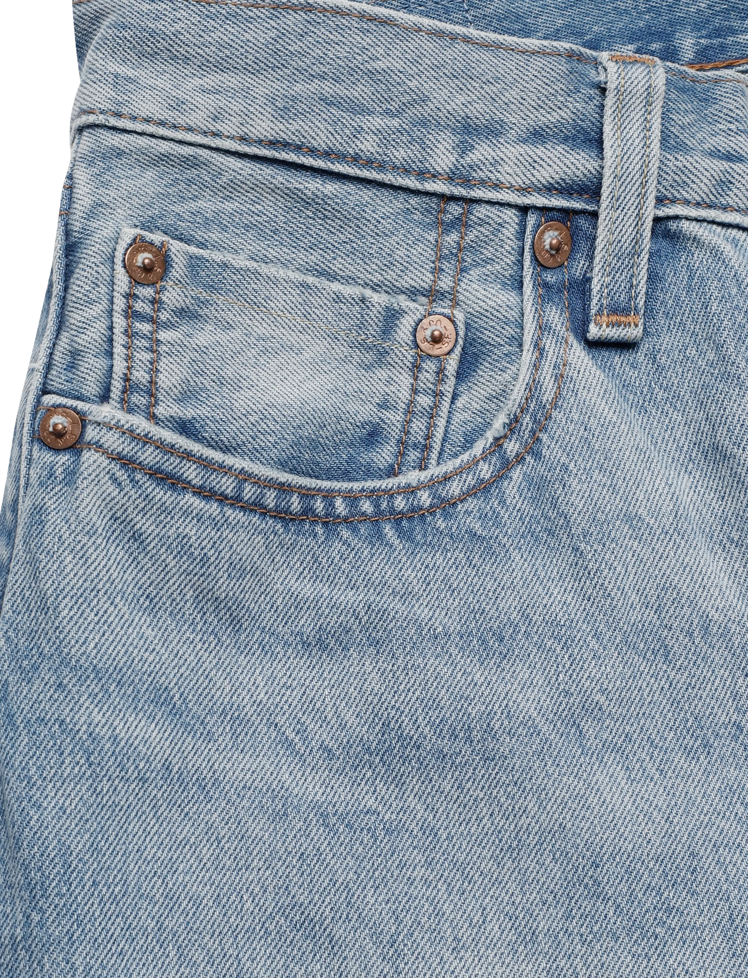 Levi's® - 501 90S HALLOWED HOUR SELVEDGE - gerade jeans - med indigo - worn in - 5