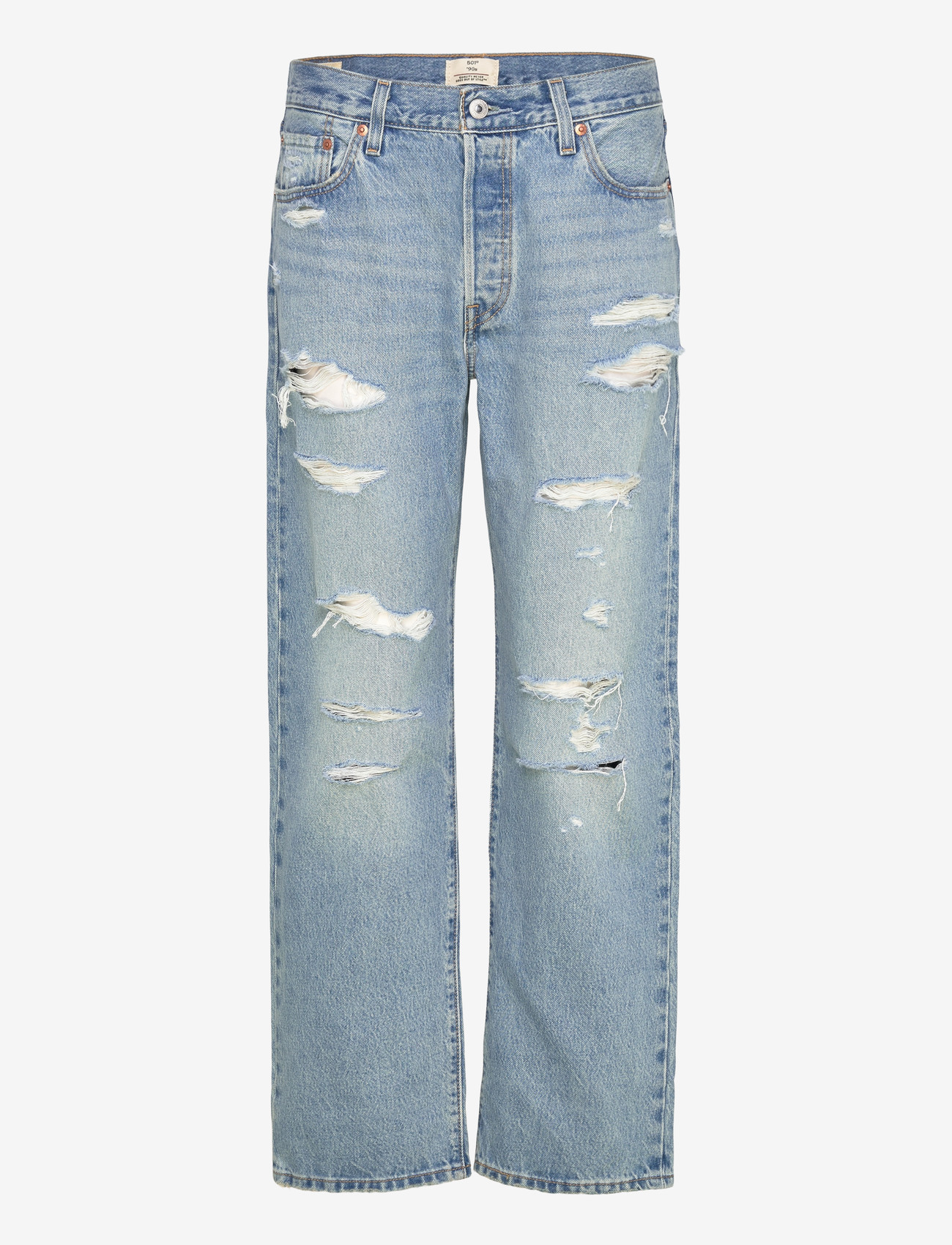 Levi's® - 501 90S BEEN THERE STF - boyfriend jeans - light indigo - worn in - 1