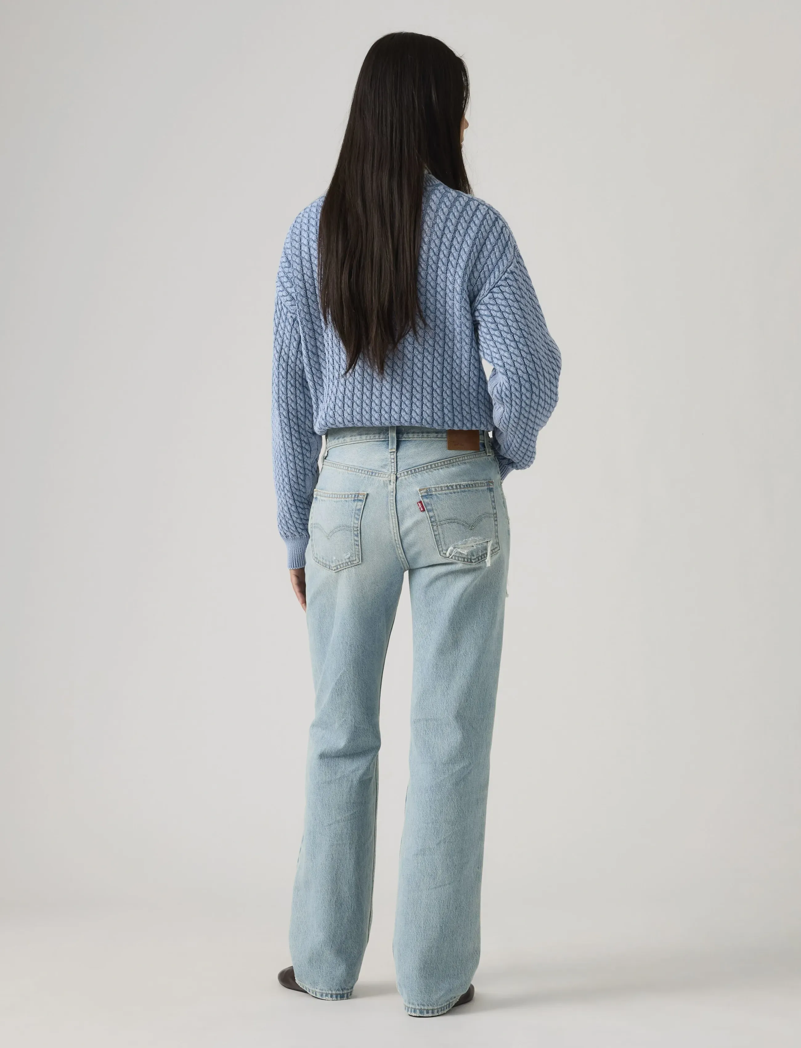 Levi's® - 501 90S BEEN THERE STF - boyfriend-teksad - light indigo - worn in - 4