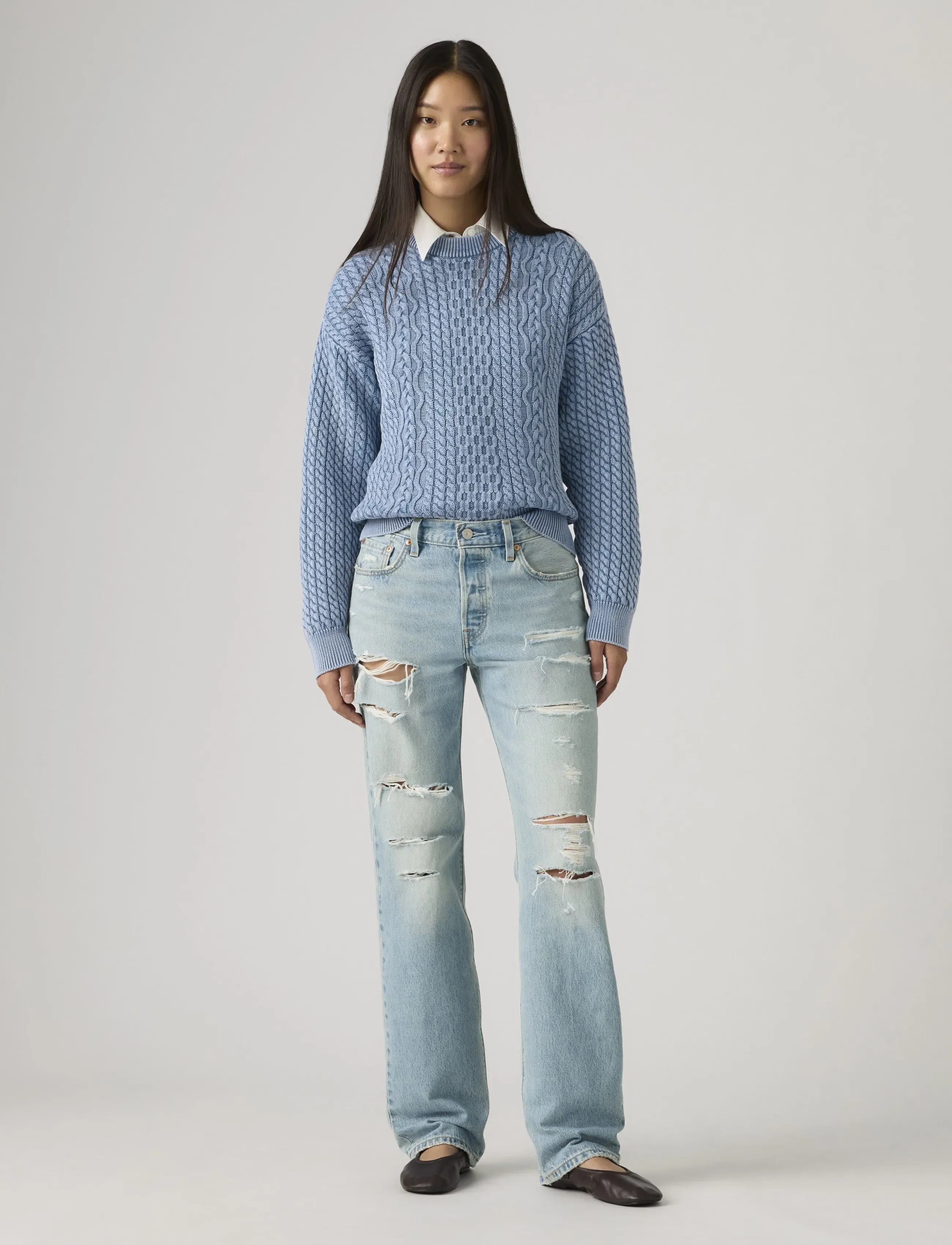 LEVIS ® 501 90S Been There Stf relaxed fit jeans dam – bild 5