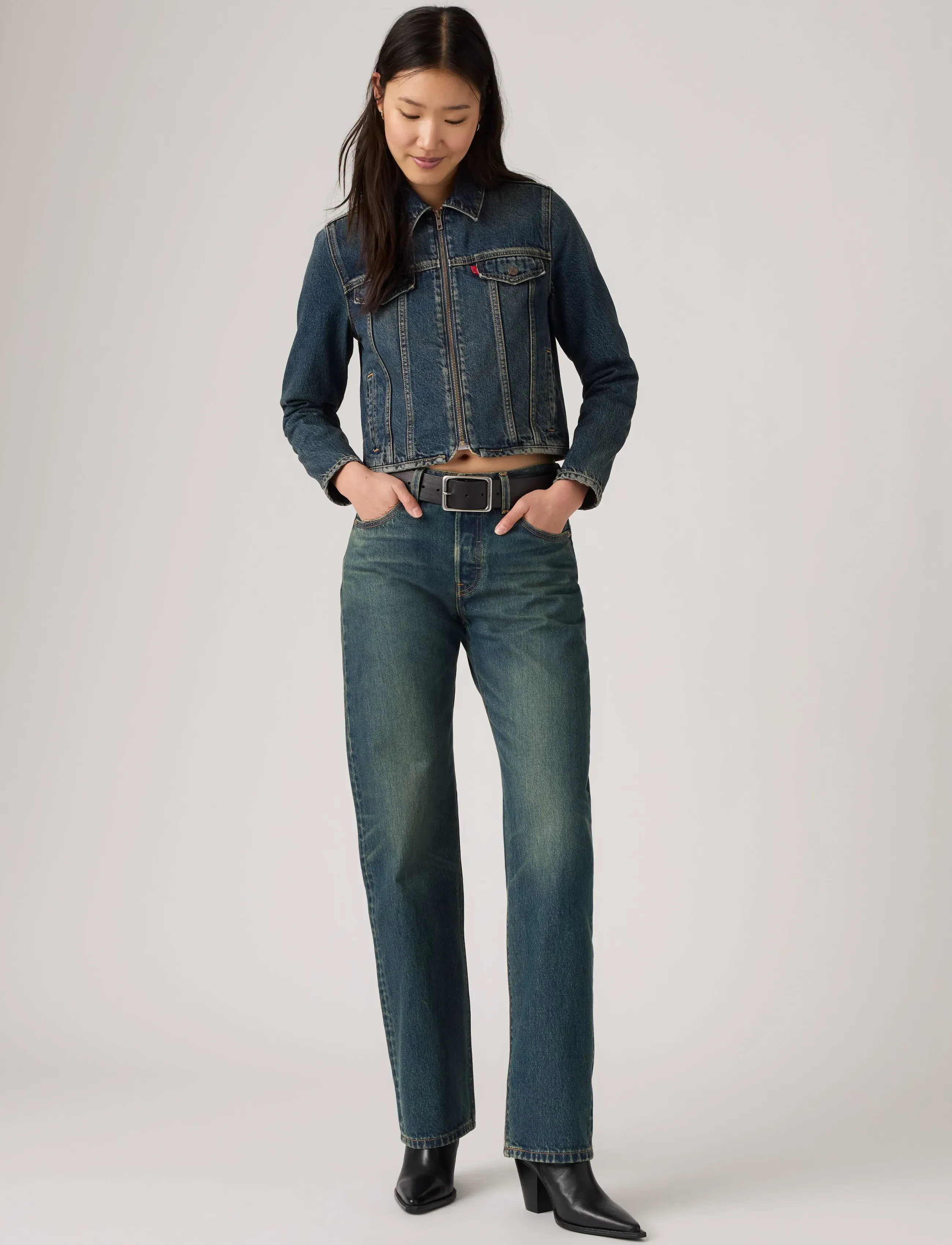 Levi's® 501 90S CASH OUT STF - Levi's® - GREENS / blue