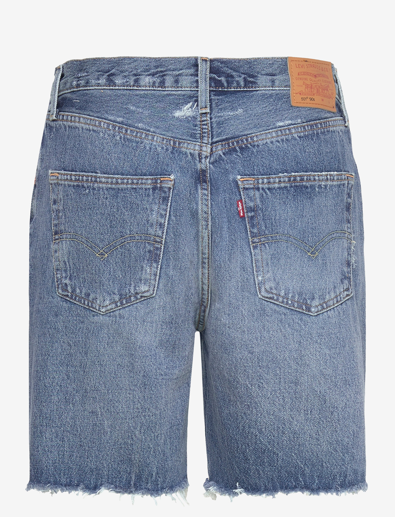 Levi's® - 50190S SHORT HAPPY BREAK - jorts - dark indigo - worn in - 2
