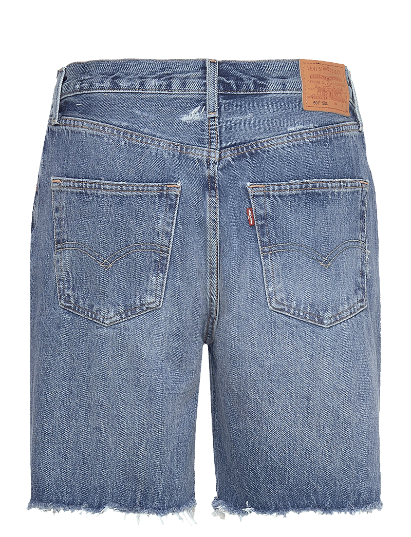 Levi's® - 50190S SHORT HAPPY BREAK - jorts - dark indigo - worn in - 2