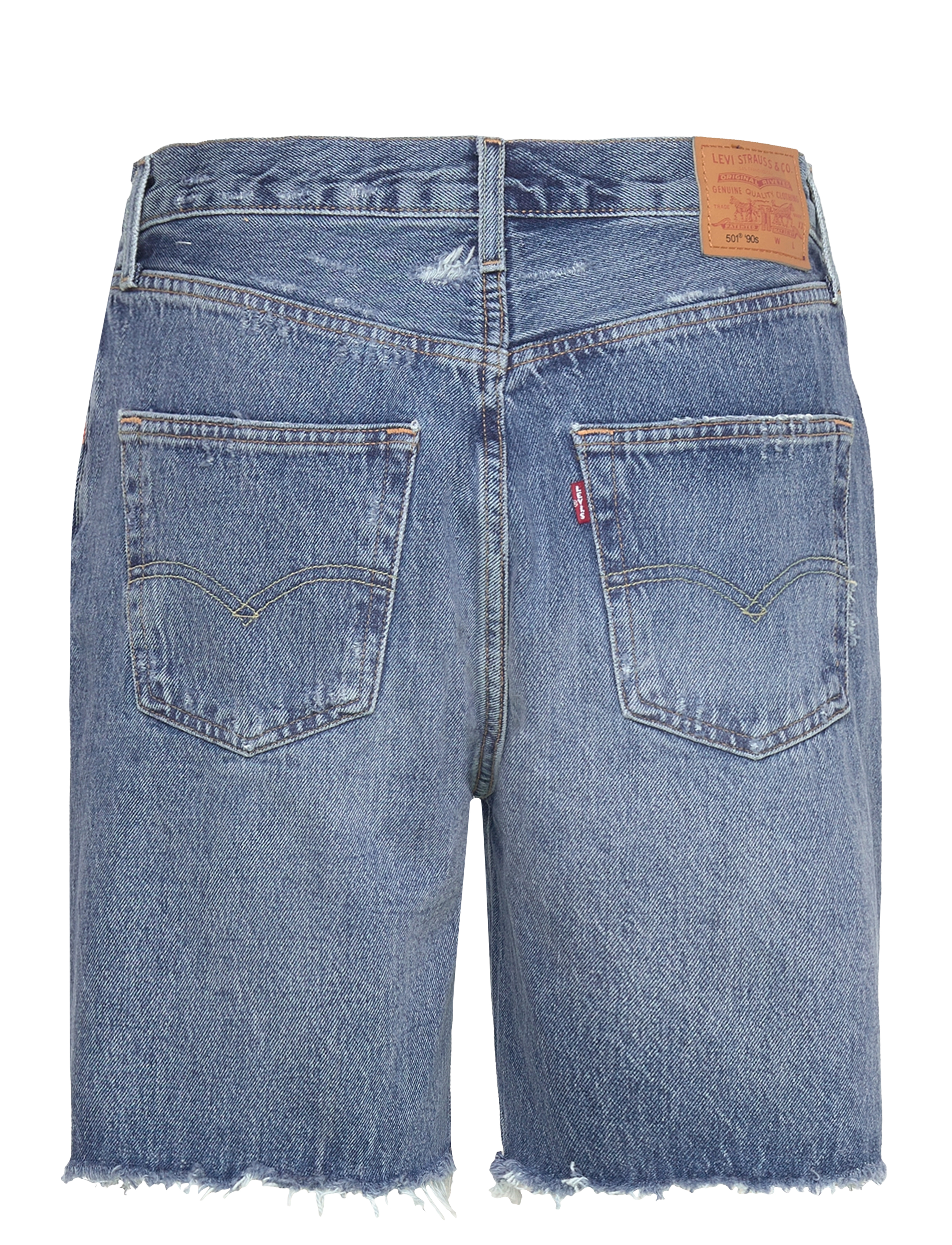 Levi's® - 50190S SHORT HAPPY BREAK - dark indigo - worn in - 2