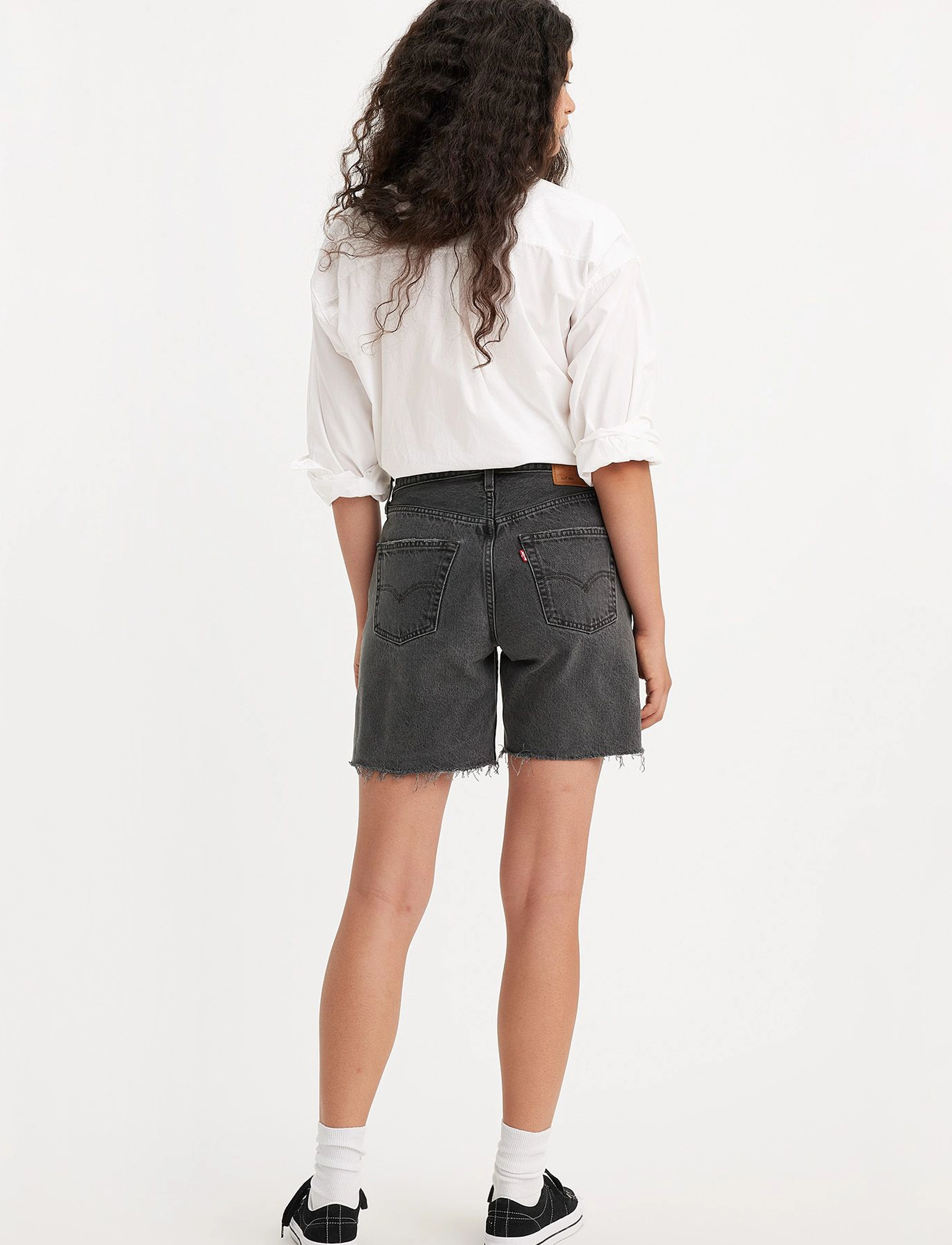 Levi's® - 50190S SHORT BEACH CUT NO DX - jeansshorts - blacks - 4