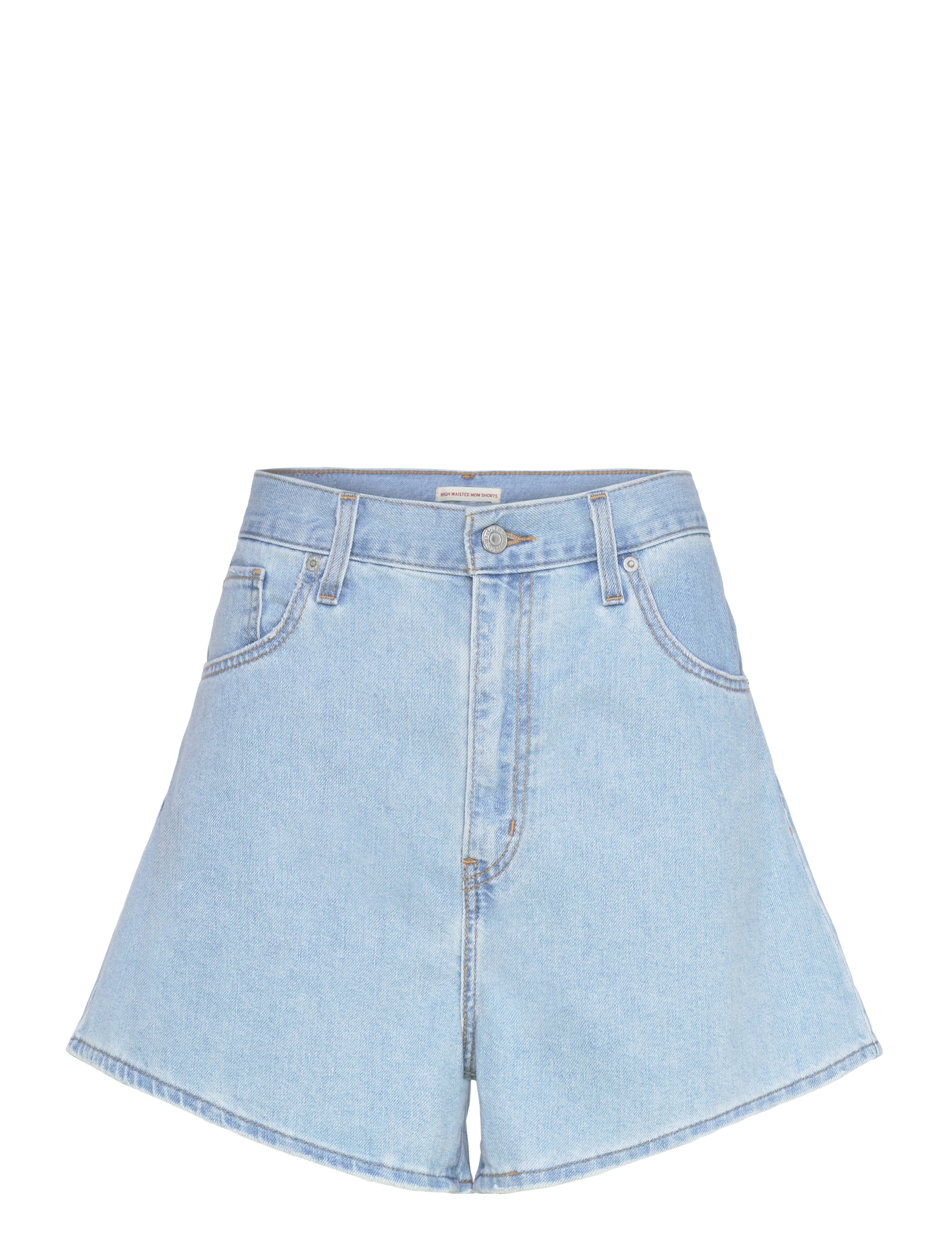 Levi's High Waisted Mom Short Cool Me, 24, Blue, Shorts > Denim Shorts, Dame