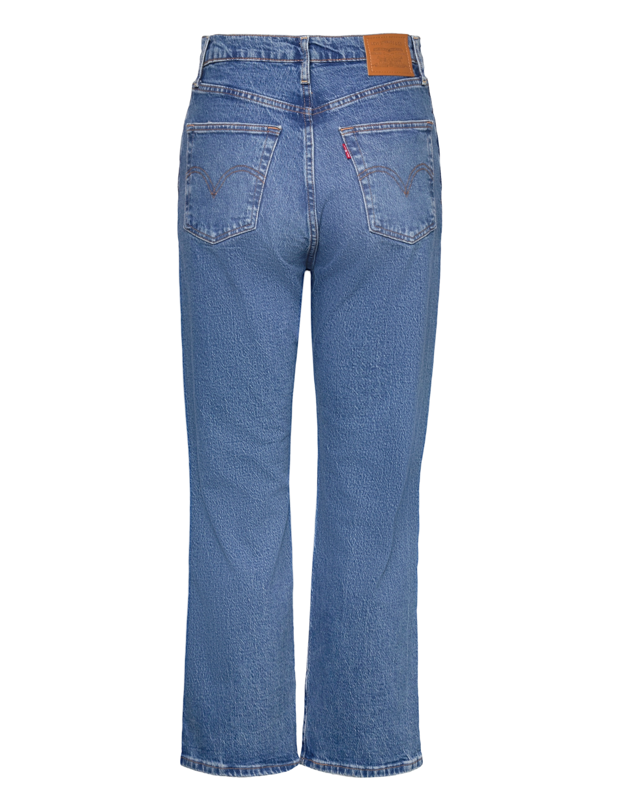 LEVI´S Women - RIBCAGE CROP BOOT JAZZ ICON - med indigo - worn in - 1