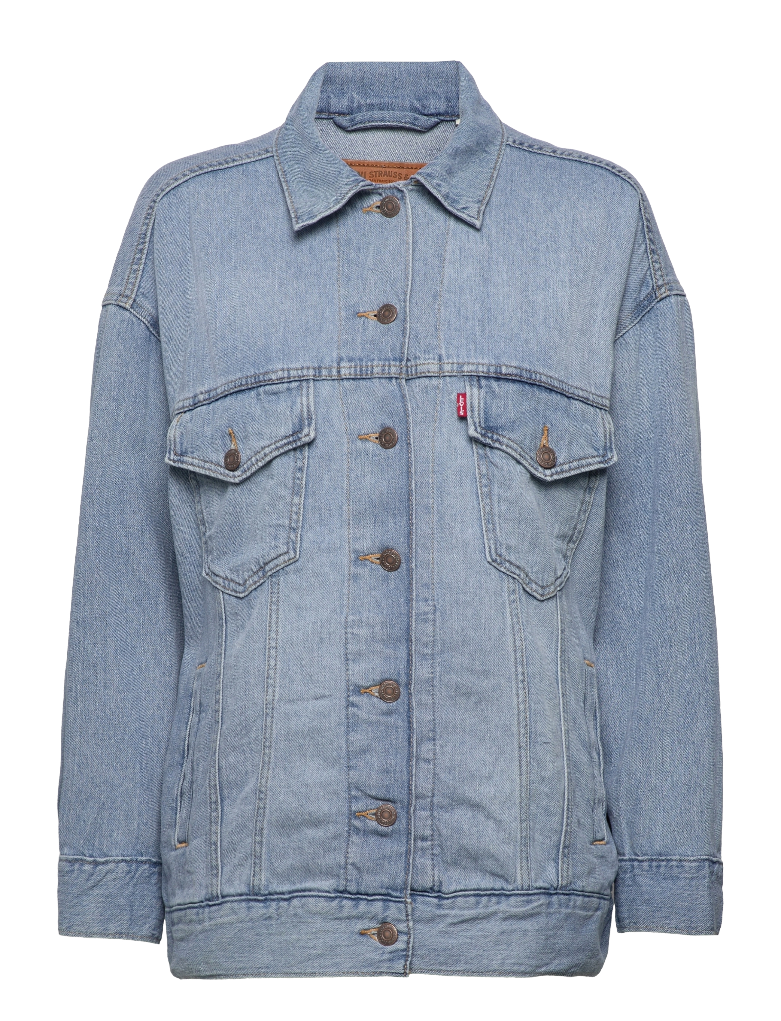 PAJAMA TRUCKER LETS STAY IN TR - LIGHT INDIGO - WORN IN